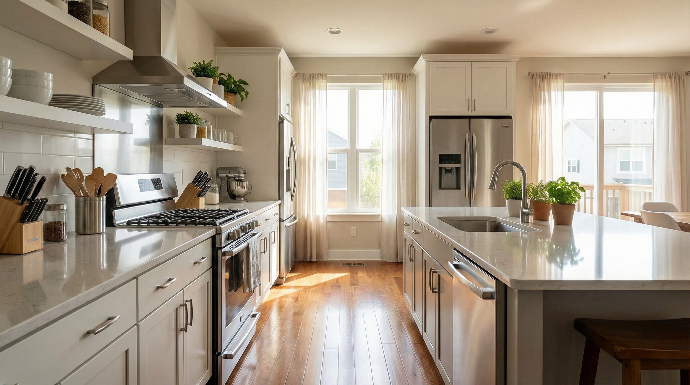 Kitchen deep cleaning after